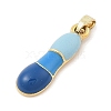 Alloy Enamel Pendants ENAM-S023-01G-I-3