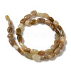 Natural Topaz Jade Beads Strands G-B078-B02-01-3