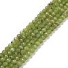 Natural Olive Jade Beads Strands G-D463-13B-1