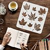 Large Plastic Reusable Drawing Painting Stencils Templates DIY-WH0172-597-3