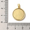 Rack Plating Brass Micro Pave Cubic Zirconia Pendants KK-U027-39G-3