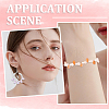 150Pcs 5 Colors Transparent Spray Painted Glass Charms GLAA-SC0001-93-5