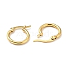 PVD Vacuum Plating 201 Stainless Steel Hoop Earrings for Women LS-EJEW-G260-02E-G-2