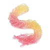 Transparent Painted Glass Beads Strands DGLA-A034-T8mm-A09-1