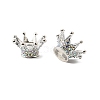 Alloy Rhinestone Crown Beads LS-FIND-NH0001-19S-2
