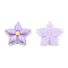 Transparent Resin Enamel Cabochons CRES-N018-053A-1