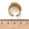 304 Stainless Steel Cuff Ring Components SA-CBA37BC-15C-G-3