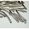 Brass Tube Beads KK-J129-P-3