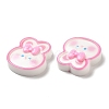 Cute Cartoon Animal Opaque Resin Cabochons RESI-C034-05C-2