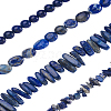 Kissitty 4 Strands 4 Style Natural Lapis Lazuli Beads Strands G-KS0001-12-13