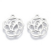 Non-Tarnish Valentine's Day 201 Stainless Steel Charms STAS-R116-054-1