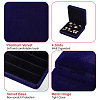 Velvet Jewelry Box VBOX-WH0012-03B-4