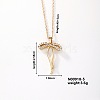 Fashionable and Elegant Butterfly Brass Rhinestone Pendant Necklaces QH8732-3-1