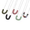 304 Stainless Steel Cable Chain Necklaces NJEW-I236-04P-2