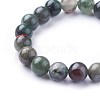 Natural African Bloodstone Stretch Bracelets BJEW-F380-01-C01-2