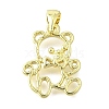 Brass Pendants KK-V007-27G-1