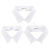  3Pcs 3 Style Polyester Detachable Blouse False Collar AJEW-NB0003-97B-1