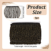 Polyester Tassel Lace Trim SRIB-WH0011-251A-01-2