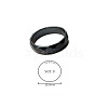 Synthetic Hematite Plain Band Rings BK4832-32-1