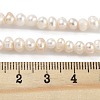 Natural Cultured Freshwater Pearl Beads Strands PEAR-C003-05A-5