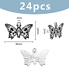 DICOSMETIC 24Pcs Halloween Alloy Enamel Pendants ENAM-DC0001-69-2