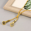 Hip Hop Alloy Earphone Pendant Necklaces for Men Women WG4D617-01-1