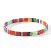 Bohemian Glass Seed Beaded Stretch Bracelets JM4508-72-1