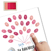 Canvas Fingerprint Painting DIY-WH0466-010-3