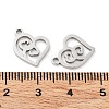 316 Surgical Stainless Steel Charms STAS-Q314-10P-3