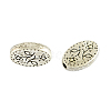 Oval Alloy Beads TIBEP-GC174-AS-NR-1