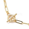 201 Stainless Steel Olive Branch Pendant Necklaces NJEW-JN03071-3