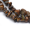 Natural Tiger Eye Beads Strands G-P332-45-2