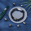 10Pcs 10 Styles 304 Stainless Steel European Beads STAS-PH0006-73-2