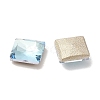 Glass Rhinestone Cabochons RGLA-P037-06A-D202-2