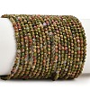 Natural Unakite Beads Strands G-B171-C03-2mm-2