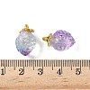 Transparent Glass Pendants GLAA-P072-03G-11-3
