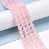 Natural Rose Quartz Beads Strands G-E571-07A-4