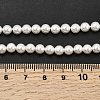 Electroplated Shell Pearl Beads Strands BSHE-K017-5mm-01-4