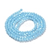 Electroplate Opaque Glass Beads Strands LS-EGLA-A035-P3mm-A08-2