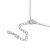 925 Sterling Silver Pendant Necklaces NJEW-F246-05P-4