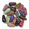 Czech Pressed Glass Beads GLAA-I061-03-1