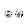 Tarnish Resistant 201 Stainless Steel Beads X-STAS-R033-5mm-2