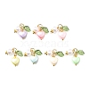 Imitation Pearl Acrylic Pendants PALLOY-JF04028-1