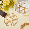 16Pcs Triangle Iron Linking Rings IFIN-CL0001-07KCG-3