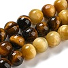 Gradient Color Natural Tiger Eye Beads Strands G-M413-A01-02-2