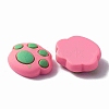 Opaque Resin Cabochons RESI-WH0035-17B-2