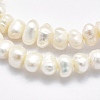 Natural Cultured Freshwater Pearl Beads Strands X-PEAR-F007-50-3