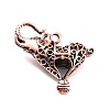 Tibetan Style Alloy Pendants PALLOY-P267-17R-2