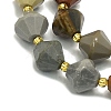 Natural Ocean Jasper Beads Strands G-I376-C19-01-3