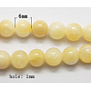Natural Yellow Jade Beads X-G-Q276-1-3